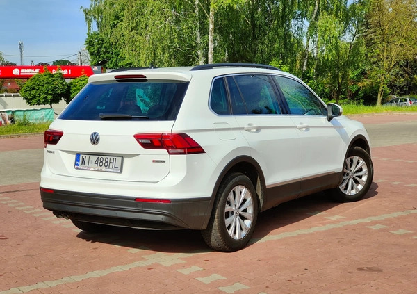 Volkswagen Tiguan cena 77500 przebieg: 220000, rok produkcji 2018 z Zabrze małe 154